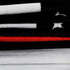 Infinity Republic - Thin Red Line Soft Fleece Throw Blanket - 50x60 Perfect for Living Rooms, bedrooms, Kids' Rooms, Outdoors!