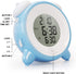 RYHOR-K Alarm Clock for Kids - 7 Color Night Light - Snooze Easy to Set Digital Clock Battery Operated for Bedroom