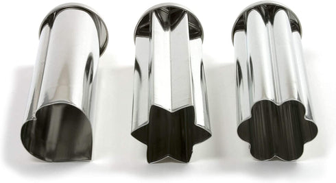 Norpro Tin Canape Bread Molds, Set of 1, 3 pieces