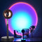 Rainbow Projection Lamp, GLPE Rainbow Light with USB Plug, 180 Degree Rotation Rainbow Projector Light, LED Night Light Projector Lamp for Living Room and Bedroom(Rainbow)