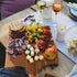 AIDEA Wood Cutting Board with Handle, Cheese Board Chartuterie Board?for Cutting and Serving 17"X11"bundle with 17"X6"(2 Pack)