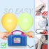 KINBON Electric Balloon Pump Air Balloon Pump Dual Nozzle Portable Balloon Inflator Blower Pump Ballon Buddy Inflator for Party Decoration Balloon Arch 110V 600W