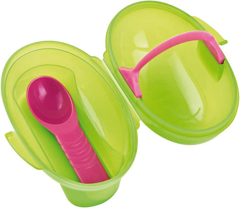 Hutzler Snack Attack Kiwi to-Go Container Kiwi Bento Box