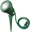 Woods 0434 434 60W 200 Lumen Stake Light, 5 LEDs, Green with 2 Extra Lenses, 1-Pack