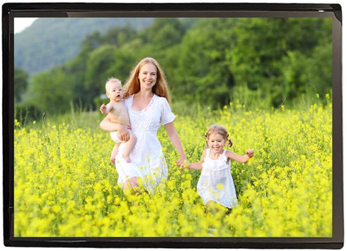 Sooyee 15 Pack Magnet Photo Frame Refrigerator 2.5X3.5,Magnetic Picture Holder, Magnetic Picture Frame Fridge(Black)