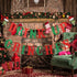 Drink Up Grinches Banner Red and Green Glitter- Christmas Party Supplies, Grinch Christmas Decorations, The Grinch Christmas Decorations, Christmas July Party Decorations,Grinch Backdrop, Grinch Decorations for Home Office Mantel