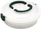 10 Inch Portable Pie Cupcake Carrier Deviled Egg Tray with Lid and Tray 3-In-1 Round Cupcake Container Egg Holder Muffin Tart Cookie Keeper Food (Green)