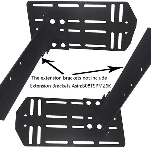 2PCS King Bed Headboard Attachment Bracket Modification Plate,Bed Frame Adapter Brackets,Headboard Brackets for Metal Bed Frame
