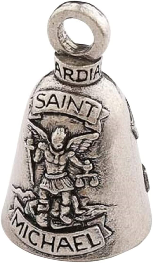Saint Michael Guardian Bell Lucky Charm Pendant For Motorcycles