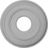 Ekena Millwork CM12CL Classic Ceiling Medallion, 12 3/8"OD x 4"ID x 1 1/8"P, Factory Primed