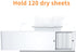 FEMELI Farmhouse Dryer Sheet Dispenser, Magnetic Dryer Sheet Holder for Laundry Room Decor & Organization, Acrylic Fabric Softener Sheets Container Box with Removeable Lid