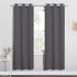 HOSKO Curtain Rod Kit - 1 Inch Curtain Rods for Window 30-44 Inches - Including Two Mounting Brackets ?White?