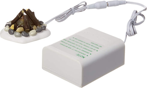 Department 56 Accessories for Villages Lit Fire Pit Accessory Figurine
