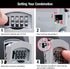 Master Lock 5401D Set Your Own Combination Wall Mount Lock Box, 5 Key Capacity, Black