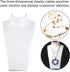 Mannequin Jewelry Display, Pendant Necklace Holder Mannequin Head Jewelry Display Stand, Bust Earrings Plastic Mannequin Stand