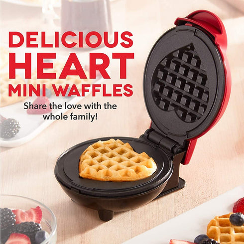 Hovico Mini Electric Waffles Maker Bubble Egg Cake Oven Breakfast Waffle Machine, Premium Non-Stick Plates