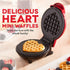 Hovico Mini Electric Waffles Maker Bubble Egg Cake Oven Breakfast Waffle Machine, Premium Non-Stick Plates
