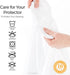 Linenspa Premium Fabric Mattress Protector-100 Protector-Waterproof--Vinyl Free, California King, Smooth 5-sided