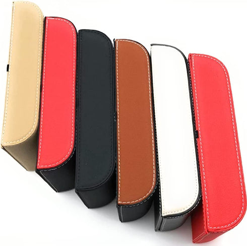 Tissue Box Cover Leather Tissue Box Cover Elegant and Refined Desk Tissue Holder Decorative Tissue Boxes for Vanity, Bathroom, Nightstand Simple and Practical Design 24 x 13 x 5cm (Black)