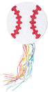 Baseball Pinata for Kids Birthday Theme Party Decorations (12.75 x 3 in)