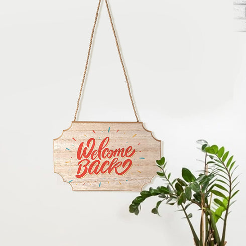 YOUEON 9 Pack Unfinished Hanging Wood Sign with Jute Ropes, 9 x 6 Inches Blank Hanging Wood Plaque, Blank Wood Signs for Crafts, Painting, Writing, Crafts Projects, 3 Styles, Brown