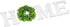Flexzion Rustic Wooden Wall Hanging Home Decor Sign, Cutout Block Letters Weathered Wood with Plant Leaf Flower Circle Ring Wreath, Pediment Alphabets Plaques for House Decoration, White