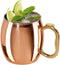Oggi Moscow Mule Copper Plated Mug with EZ-Grip Handle, 20-Ounce