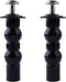 Toilet Seat Hinge Screw Compatible with TOTO Toilet, Expanding Rubber Bolt Top Nuts Set for Top Mount Toilet Seat Tightening Kit Replacement,Toilet Seat Blind Hole Fixing Kit for TOTO Toilets,2 Pack