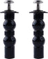 Toilet Seat Hinge Screw Compatible with TOTO Toilet, Expanding Rubber Bolt Top Nuts Set for Top Mount Toilet Seat Tightening Kit Replacement,Toilet Seat Blind Hole Fixing Kit for TOTO Toilets,2 Pack