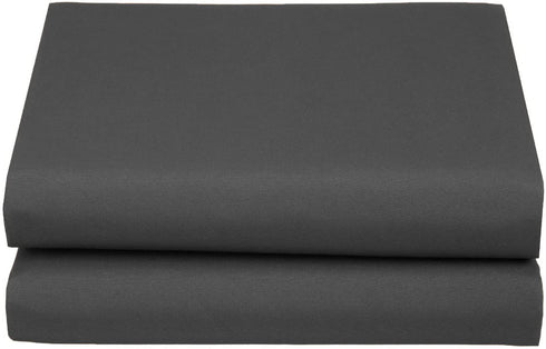 Cathay Home 108072-FT Fitted Sheet, Twin, Gray