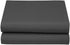 Cathay Home 108072-FT Fitted Sheet, Twin, Gray