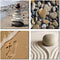 Wieco Art Romantic Beach Theme 4 Piece Modern Giclee Artwork Sea Beach Ocean Canvas Prints Contemporary Abstract Seascape Pictures Paintings on Canvas Wall Art for Bedroom Home Decorations