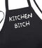Kitchen Bitch Funny Black Apron for Cooking