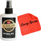 Glovolium Baseball Glove Oil Breakin Kit Spray - (Softball & Baseball Mitt Oil Glove Conditioner) - Spray Bottle (4 oz.) Bundled with Covey's Application Cloth to Break in Baseball & Softball Gloves