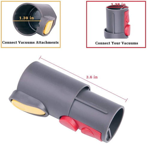 I clean 7packs Dyson v7 attachments, Compatible with Dyson V8, V8 Absolute,V7,V6,DC59,DC44,DC35,DC24,DC16,DC62,DC39,V10, V10 Absolute, V11Animal Cord-Free Vacuum Parts
