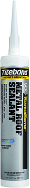 Titebond 62401 WeatherMaster Metal Roof Advanced Polymer Sealant, 10.1 oz, Gray