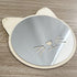 iCAGY Hanging Lightweight Mirror for Wall, Acrylic Nonglass Small Decorative Wall Mirror for Hallway Bedroom Kids Safety 11.8x10.6 inch Cat