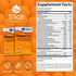 Trace Minerals | Power Pak Electrolyte Powder Packets | 1200 mg Vitamin C, Zinc, Magnesium | Boost Hydration, Immunity, Energy, Muscle Stamina | Orange Blast | 30 Packets