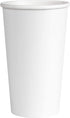JerseyPac 16Oz Disposable Paper Hot Cups (100-Count) Hot Coffee, Tea, Cocoa Party Use - Thick, Heavy-Duty, Leak-Resistant Drinkware - Recyclable, Eco-Friendly - White (16 Oz.)