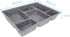 Navaris Felt Drawer Organizer Tray - Tidy Desk Drawers, Office Supplies, Jewelry, Cosmetics, Small Personal Items and Accessories - Storage Insert