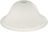 Giluta Floor Lamp Glass Shade Replacement Globe -Fitting Opening 1.625" Modern Alabaster Style Light Fixture Shade, Height: 4.2 inch, Width: 9.5 inch. Lipless