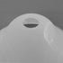 Giluta Floor Lamp Glass Shade Replacement Globe -Fitting Opening 1.625" Modern Alabaster Style Light Fixture Shade, Height: 4.2 inch, Width: 9.5 inch. Lipless