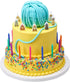 Bakery Crafts Birthday Party Cats Kittens Shaped Cake Candles - 6 pc