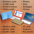 StoreSMART - Plastic Folding Card Holders Variety 10-Pack - RPP2915VP-10