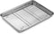 WEZVIX Stainless Steel Baking Sheet with Rack Set Tray Cookie Sheet & Oven Pan 12.5 x 10 x 1 inch, Non Toxic & Healthy, Rust Free & Less Stick, Thick & Sturdy, Easy Clean & Dishwasher Safe