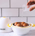 Eggpod by Emson Egg Cooker Wireless Microwave Hardboiled Egg Maker, Cooker, Egg Boiler & Steamer, 4 Perfectly-Cooked Hard boiled Eggs in Under 9 minutes As Seen On TV