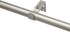 Amazon Basics 1-Inch Curtain Rod with Round Finials - 1-Pack, 36 to 72 Inch, Nickel