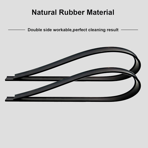 41" Squeegee Blade Squeegee Rubber Replacement Squeegee Scrubber Refill Head for Window,Glass,Floor,Cut-to-Size,2 pcs