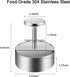 ANQUIPET Burger Press, Stainless Steel Adjustable Hamburger Press Patty Maker, Non-Stick Smash Burger Mold for Griddle, Ideal for Beef Veggie Burger BBQ Barbecue Grill