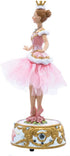 Kurt Adler 10-Inch Pink Musical Base Ballerina Figure